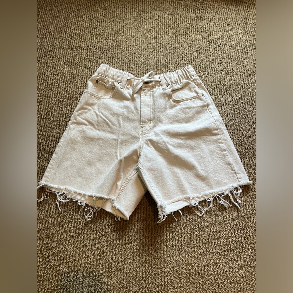 BDG white shorts.